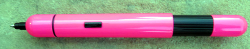 LAMY PICO POCKET PEN IN FLUORESCENT PINK. BALLPOINT. NEW OLD STOCK.